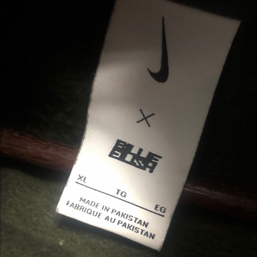 Nike x Billie Eilish Dark Green Hoodie NWOT - Picture 3 of 4